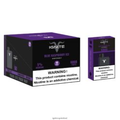 IGNITE Vape Reviews - IGNITE V60 Vape Pen 10-Pack Blue Raspberry Ice 486FD615