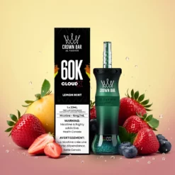 AL FAKHER CROWN BAR CLOUD-X 60K Puffs DTL & MTL 50ml