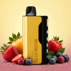 ALIBARBAR ICE ADJUST 12000 Hubba Bubba Grape Dual Tank 4-Level Cooling